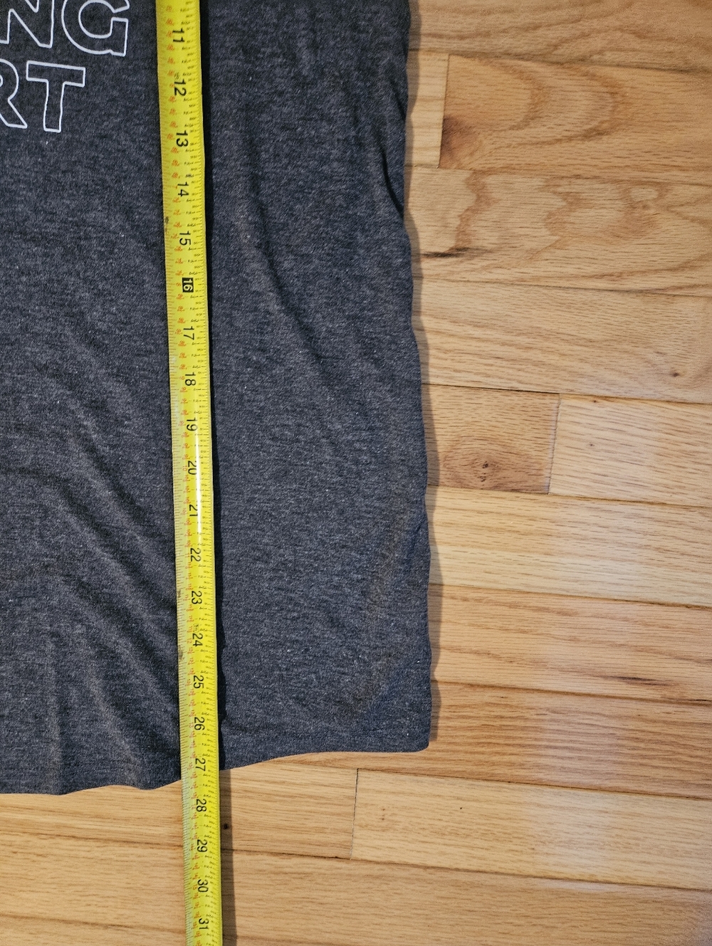 Old Navy Active Go-Dry Women's Tank. Dark Grey. Size XL. "Calm Mind String Heart - Picture 6 of 6